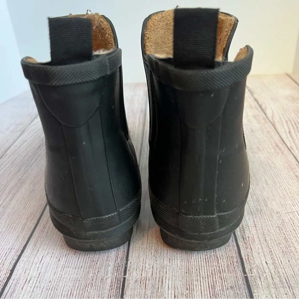 CHOOKA Delridge Waterproof Plush Chelsea Bootie Black 8